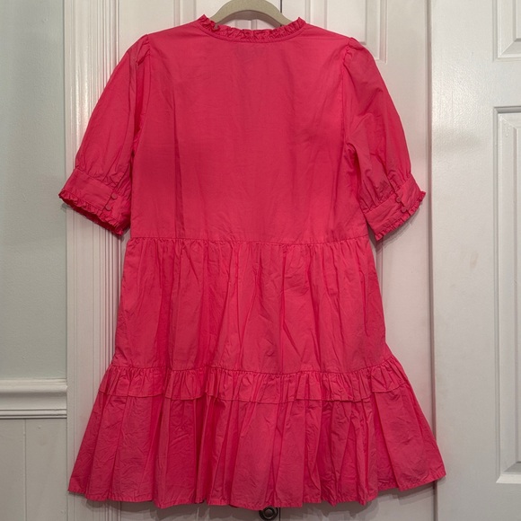 J.Crew Ruffleneck Tiered Dress - Picture 5 of 6